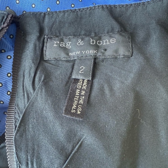 Rag & Bone 100% Silk Harris Slip Dress Size 2 - Picture 7 of 7